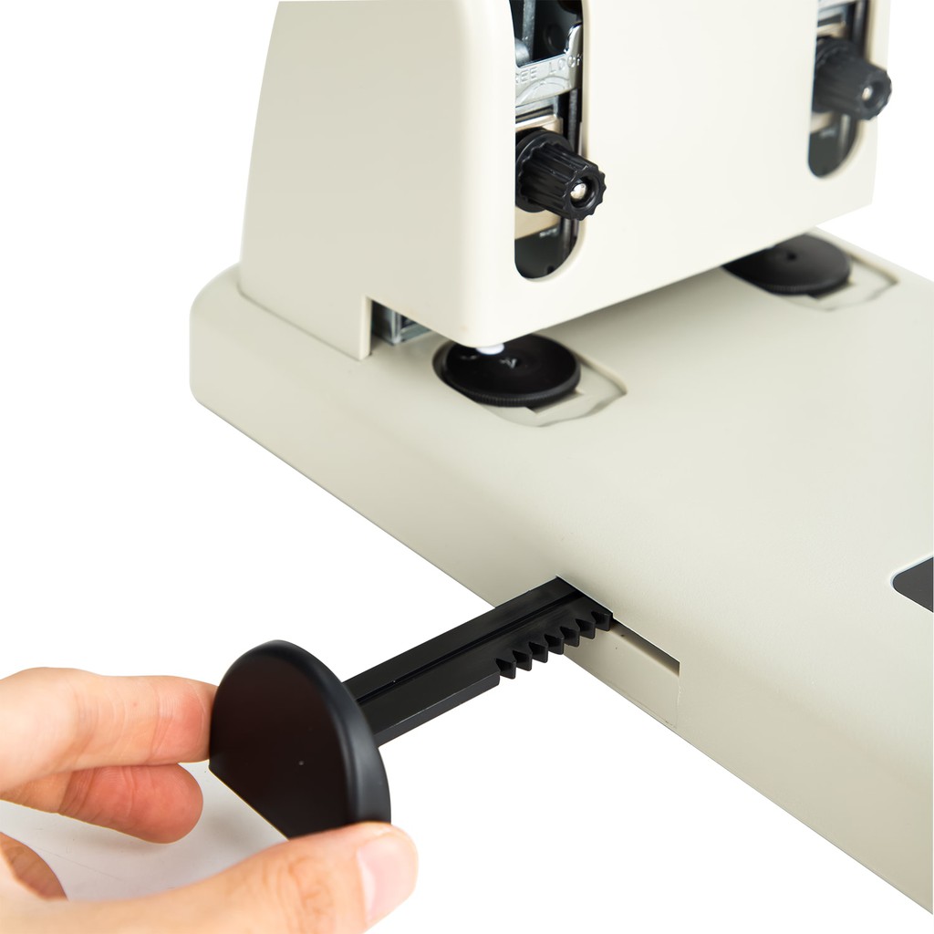Máy Đục Lỗ Đại Deli Chính Hãng - Tối Đa 100 Tờ - Chất Liệu Cao Cấp, Chống Gỉ, Dễ Dàng Sử Dụng - Lưỡi Đục Trợ Lực - E0130