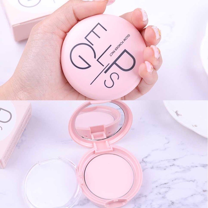 Phấn Phủ Dạng Nén Eglips Hồng Nâng Tone Sáng Da Eglips Glow Powder Pact 8g - Khongcoson