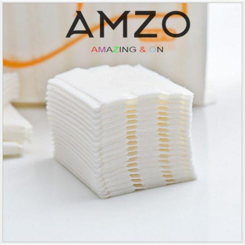 Bông tẩy trang cotton pads 222 miếng 3 lớp - AMZO