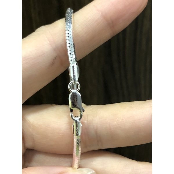 Dây chuyền lụa bạc 925 cho nam bản dây to ~3mm Minh Tâm Jewelry