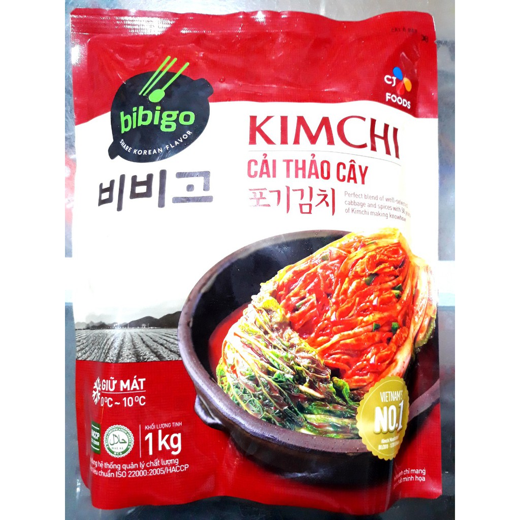 Kim Chi Cải Thảo Ông Kim's Nguyên Cây Túi 1kg