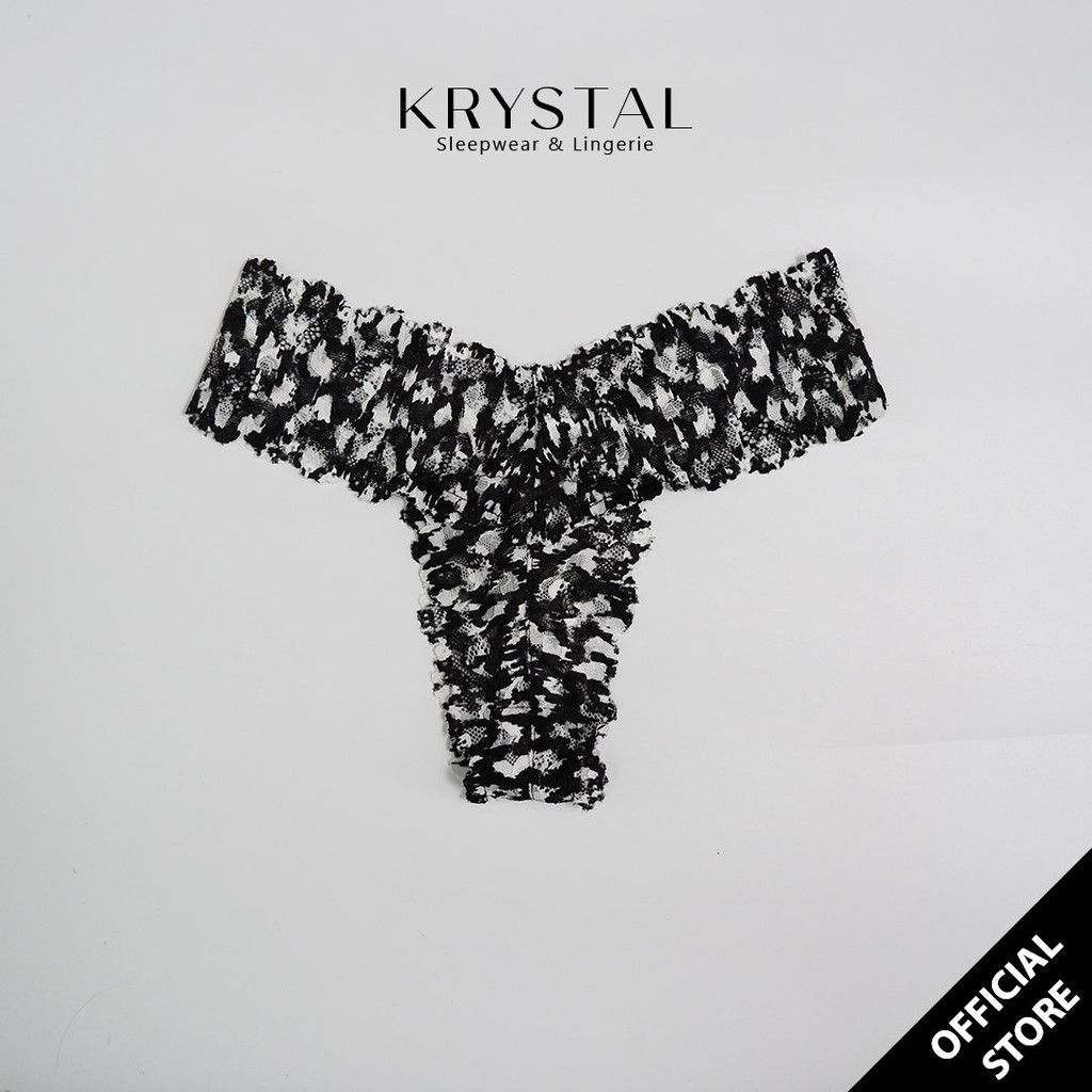 Quần lót ren lọt khe chữ sexy gợi cảm màu họa tiết KRYSTAL KQY03 | BigBuy360 - bigbuy360.vn