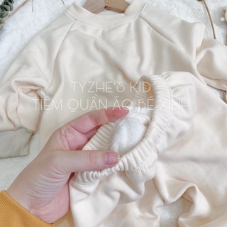 Set bộ nỉ lông siêu ấm cho bé