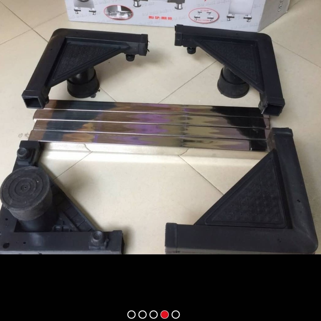 Kệ chân máy giặt tủ lạnh inox đa năng