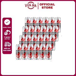 [CÓ THẺ CÀO]BIA BECK'S ICE THÙNG 24 LON 330ML