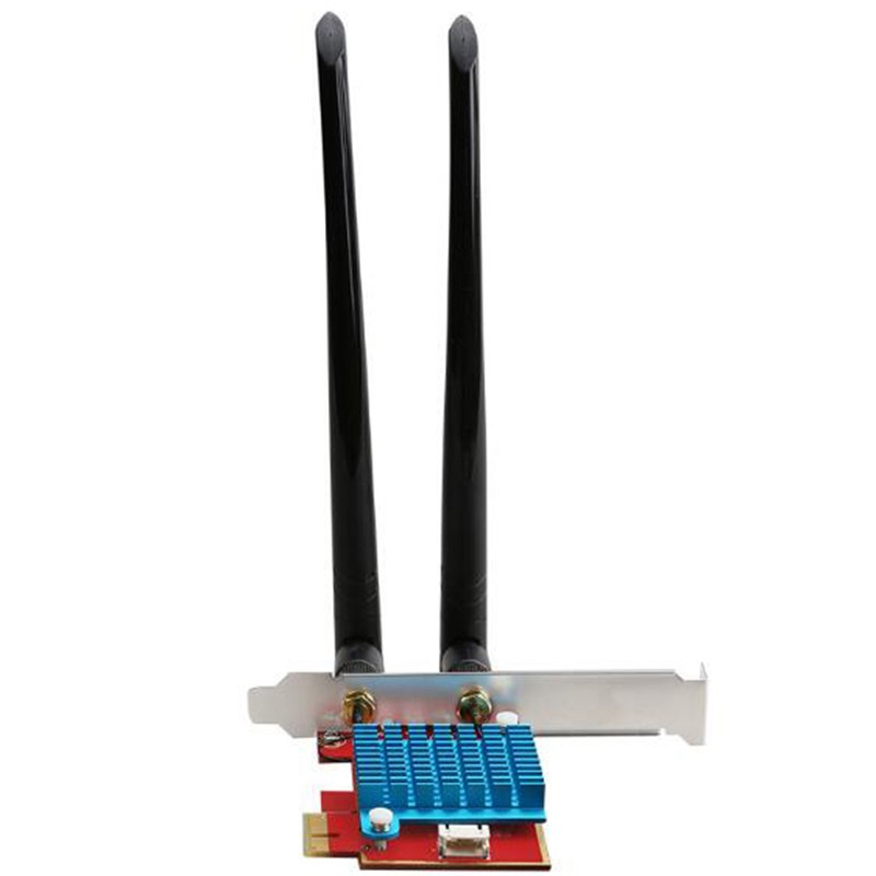 Card Mạng Wifi Không Dây Pcie-1X Sang M.2 Ngff E-Key Cho Máy Tính