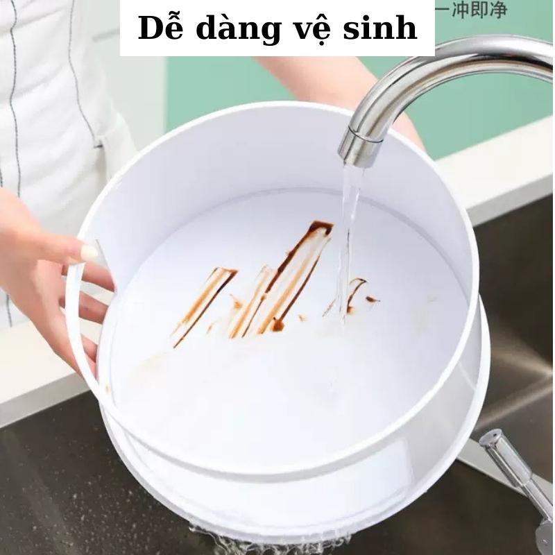 Lồng bàn 5 tầng giữ nhiệt Hộp đựng thức ăn tiện lợi chống bụi nhựa cao cấp