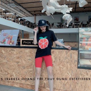 (4 màu) Set bộ nữ lửng trái cam siêu xinh