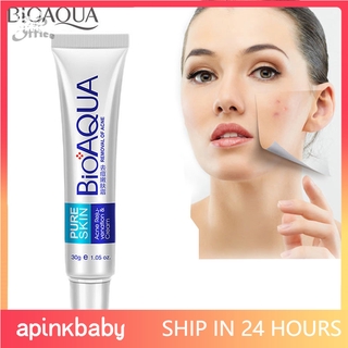 [Hàng mới về] Kem Bioaqua 30g giảm mụn đầu đen kiềm dầu thu nhỏ lỗ chân lông và làm mờ sẹo