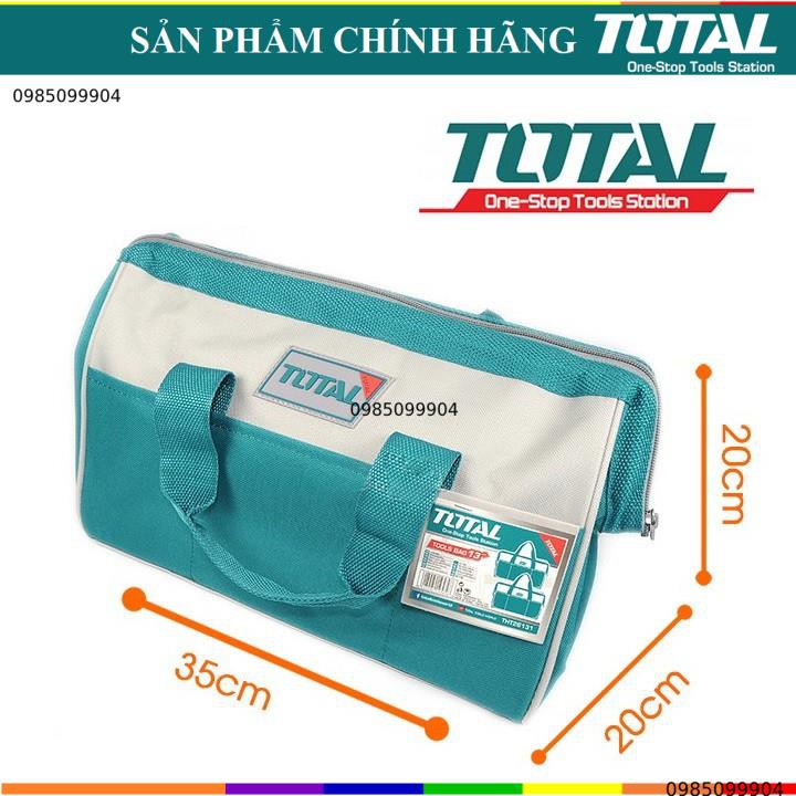 Túi xách giỏ đồ nghề - chứa đựng dụng cụ đa năng TOTAL THT26131 công cụ điện lạnh công trình máy cầm tay thợ