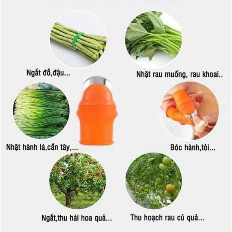 Bộ móng nhặt rau củ chống bẩn móng tay