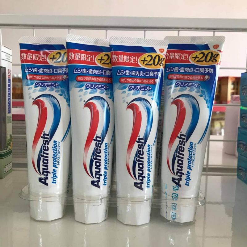 Kem đánh răng Aquafresh Nhật Bản 140g, Moon Store 9999