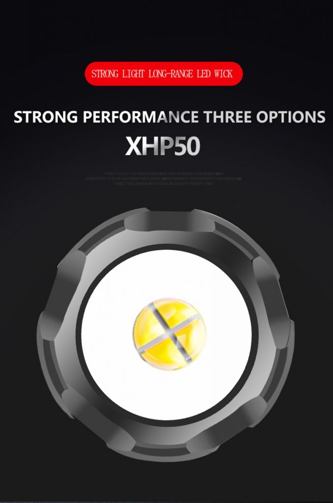 Đèn pin XHP50/XHP70 đa dụng kèm phụ kiện
