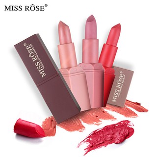 [SANY567 giảm 15% đơn 99K][Hàng mới về] Son môi Miss Rose chống nước có đa dạng màu sắc