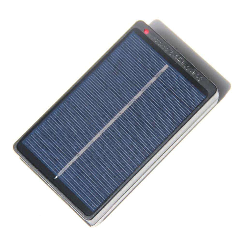 Outdoor Battery Bank Solar Panel Charger Charging Board Case For AA/AAA