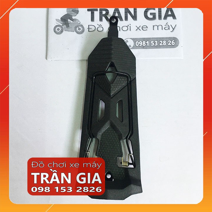 Baga giữa xe exciter 155  VVA năm 2020-2021 gác baga trước  ex 155 nhựa inox titan 7 màu 10 ly