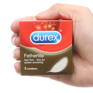 (CHE TÊN)Bao cao su Durex Fetherlite 3 bao