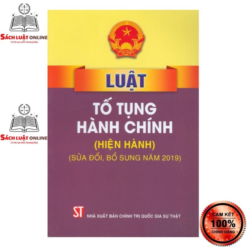 Sách - Luật tố tụng hành chính (Hiện hành) (NXB Chính trị quốc gia Sự thật)