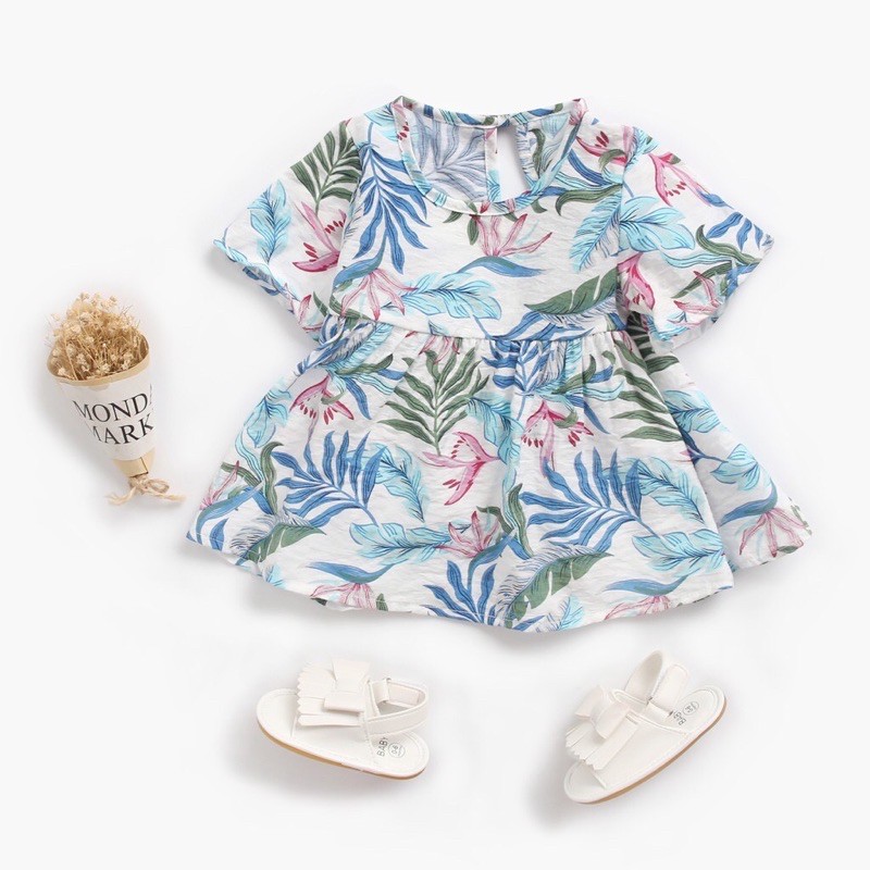 VÁY ĐŨI HOA DÁNG BABAYDOLL CHO BÉ 🍀 TIỆM MẸ KEM🍀