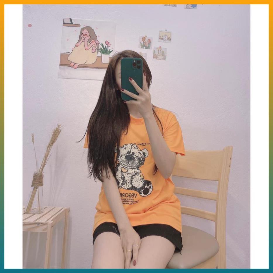 Áo Phông Nữ, Áo Thun Nữ Free Size 100% Cotton Hàng QC Loại 1 Full Túi Zip | BigBuy360 - bigbuy360.vn