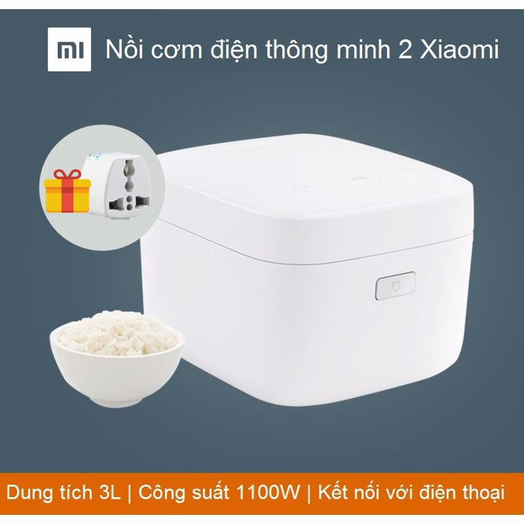 [CHÍNH HÃNG] Nồi cơm điện thông minh Xiaomi Mi Rice Cooker 2