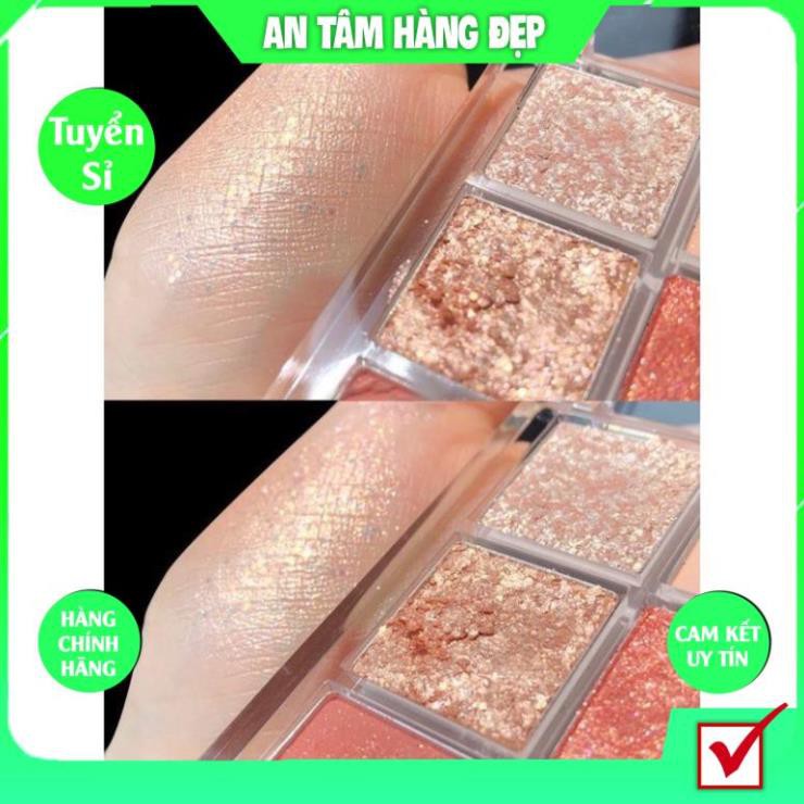 Bảng Phấn Mắt Nhũ Lì Siêu Hot 9 Ô Dikalu KING DC Tông Màu Nâu Cam Cực Kì Xinh Xắn Đáng Yêu | BigBuy360 - bigbuy360.vn