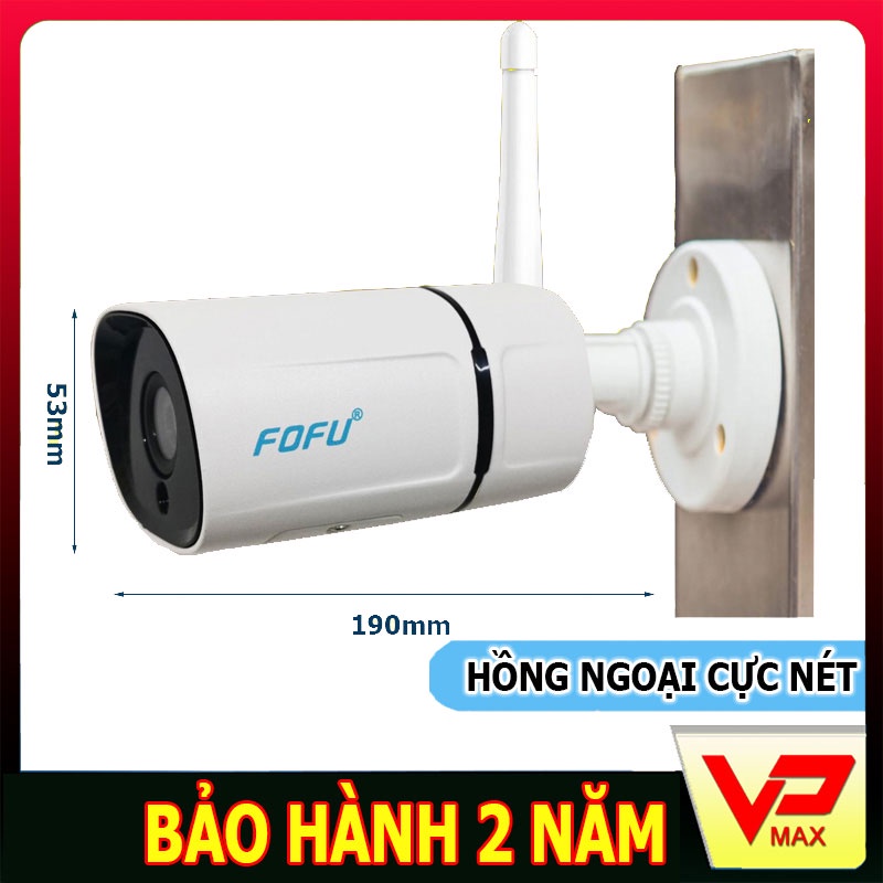 Camera Ip Wifi Yoosee FoFu ngoài trời chuẩn chống nước siêu nét