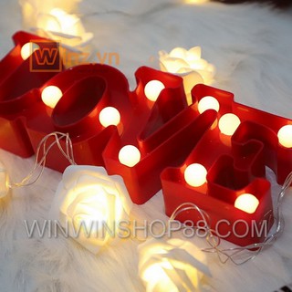 Đèn Led 3D trang trí chữ LOVE