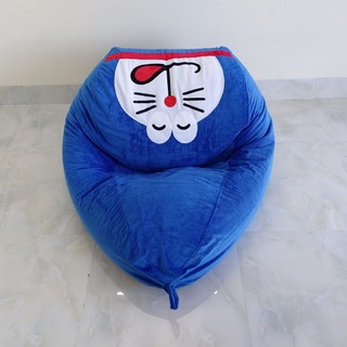 GHẾ LƯỜI GIỌT NƯỚC SIZE L DOREMON ( BAO GỒM HẠT XỐP)