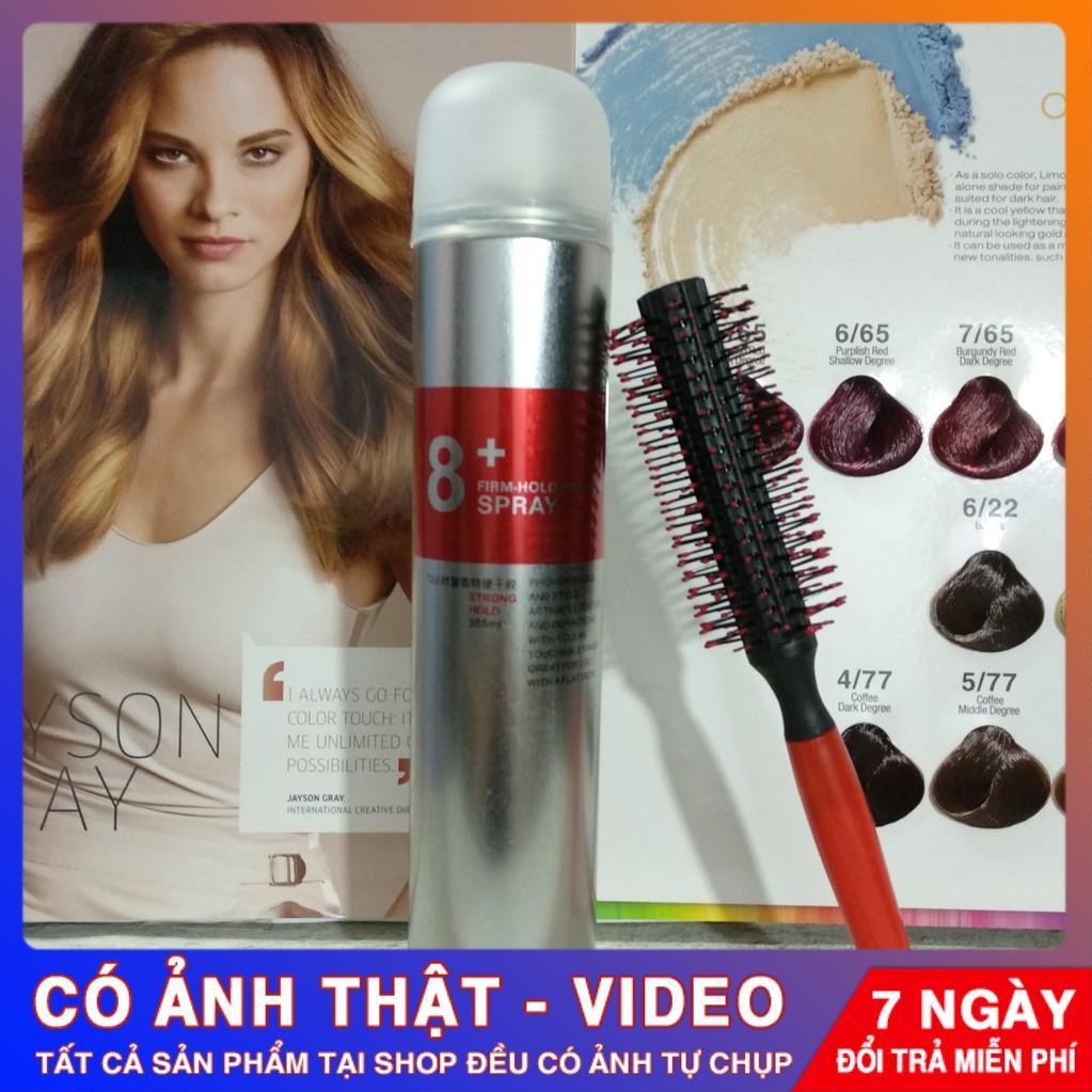 [HÀNG CHÍNH HÃNG] Gôm Xịt tóc  Phủ Cứng 8+ Spray‼️‼️‼️ tăng lược