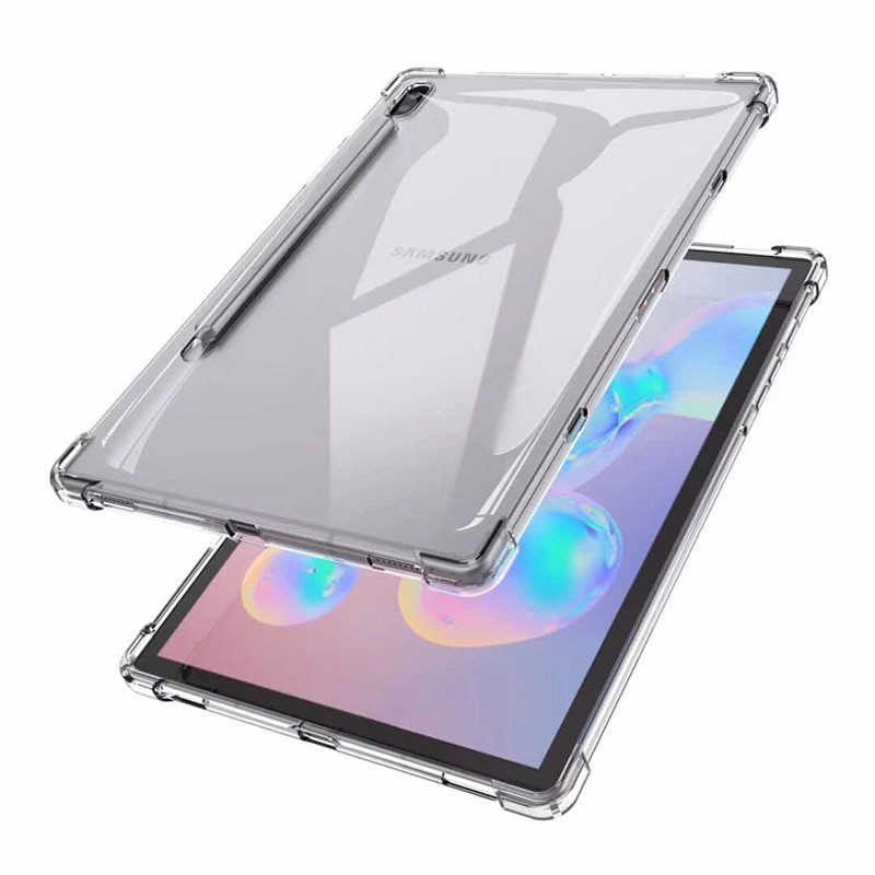 Ốp lưng Máy Tính Bảng Samsung TAB S6 10.5 T860 TAB S6 10.5 inch SM-T860 T865 2019 Chống sốc silicon chống bám Trong mờ  Vỏ, Bao | BigBuy360 - bigbuy360.vn