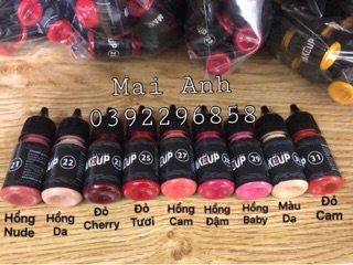 Mực Tattoo Makeup Nga ( Phun Xăm Thẩm Mỹ )