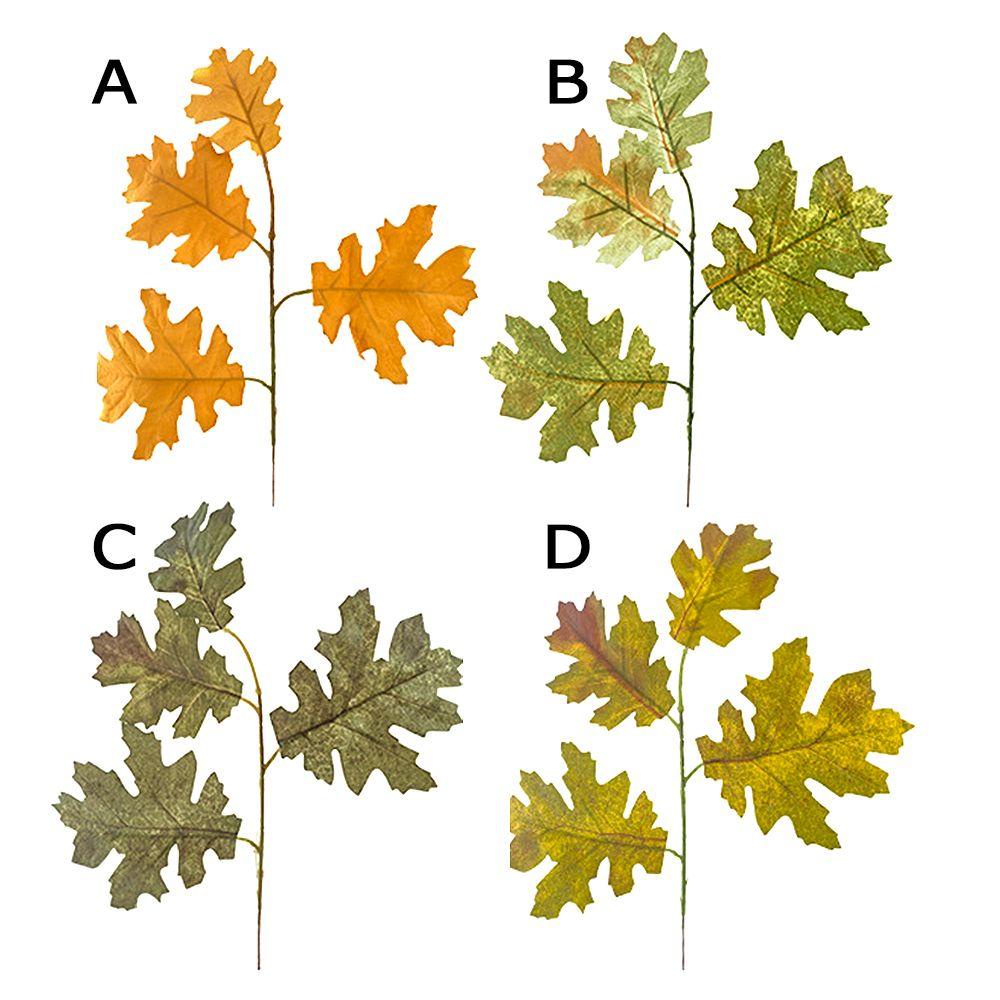 PINEVN Set 10 Lá Phong Giả Trang Trí Lễ Tạ Ơn
