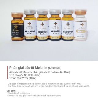 Set điều trị nám mảng tặng kim lăn tay