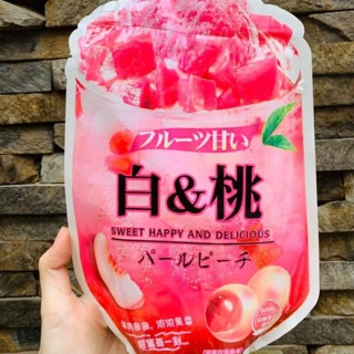 Kẹo trân châu thạch đào