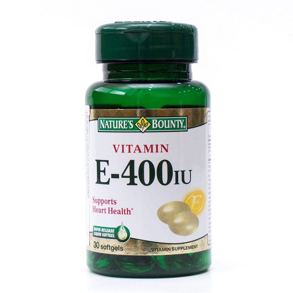 Viên uống vitamin e nature s bounty 400iu hộp 30 viên - ảnh sản phẩm 2