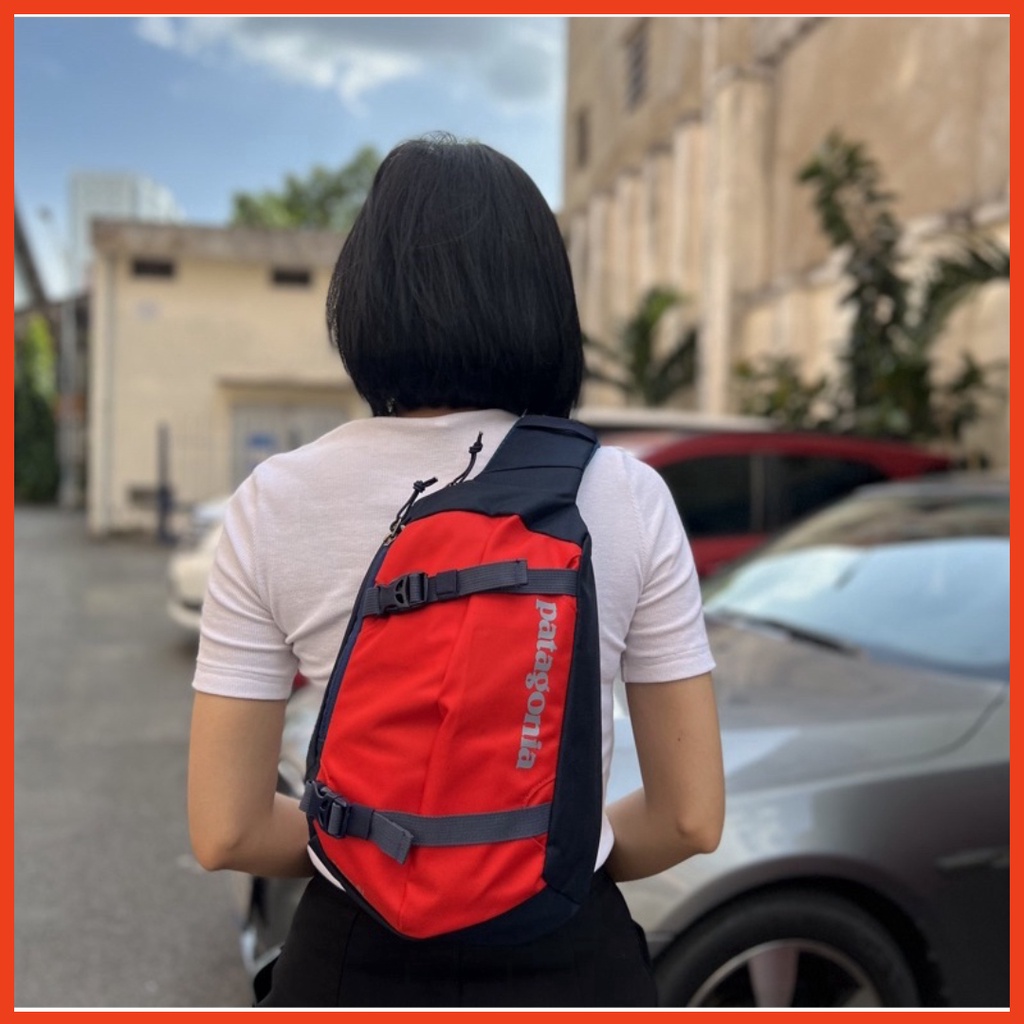 Túi Đeo Chéo Nam Nữ Patagonia Atom Sling 8L One ⚡️ [ORIGINAL] ~ Đeo Chéo 1 Quai ~ Ảnh Thật Shop Chụp ⚡️ [ HÀNG XUẤT DƯ ]