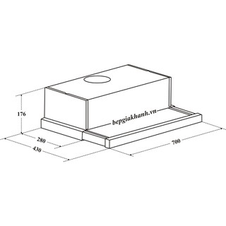 Máy hút mùi Arber AB-700KB (AB700KB)