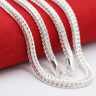Vòng cổ bạc nam cao cấp nguyên chất 12 chỉ