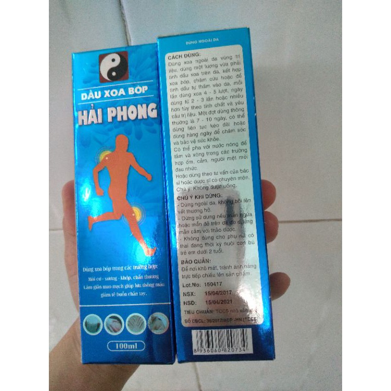 DẦU XOA BÓP THẢO DƯỢC HẢI PHONG9