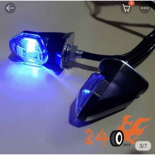Đèn Xi nhan led  nhỏ gọn gắn vario, click, winner x... giá 1 cặp..