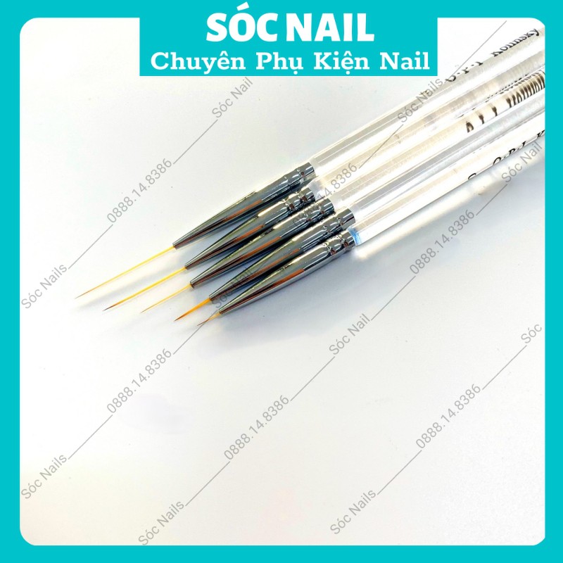 Cọ Nét OPI Cán Nhựa Vẽ Móng Siêu Mảnh