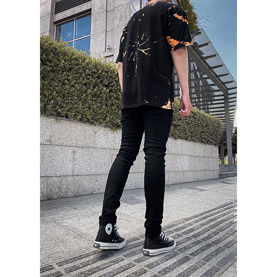 [GIÁ RẺ] Quần Jean Nam Màu Đen Ôm, Ống Côn, Chất Jean Co Dãn, Dễ Dàng Phối Với Nhiều Loại Thời Trang Khác Dành Cho Nam | BigBuy360 - bigbuy360.vn