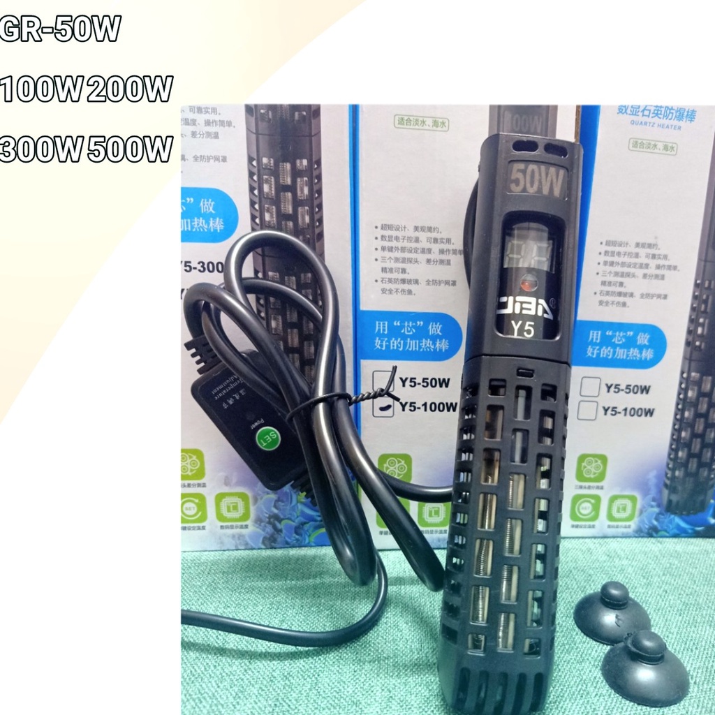 Máy sưởi hồ cá, bể cá cảnh Y5-50W,100W,200W,300W,500W