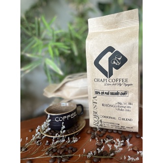 Cà Phê hạt ROBUSTA nguyên chất rang mộc Chapicoffee