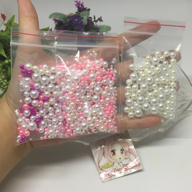 Trân châu làm slime