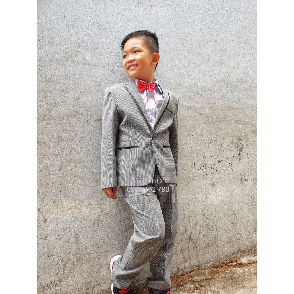 Bộ vest bé trai thiết kế cao cấp
