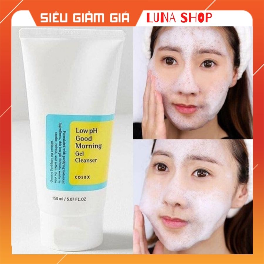 Sữa Rửa Mặt Cosrx Low PH Good Morning Gel Cleanser Dạng Gel Chiết Từ Dầu Cây Trà | BigBuy360 - bigbuy360.vn