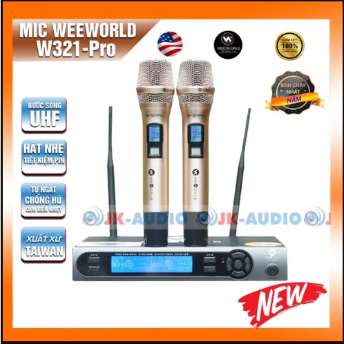 Bộ dàn karaoke gia đình loa Weeworld W921pro 20,5 triệu