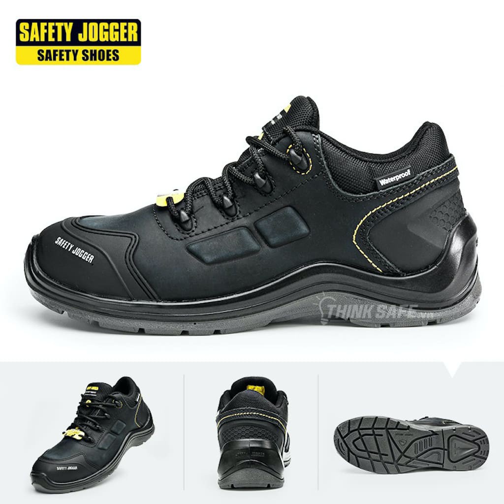 Giày bảo hộ Jogger Lavar S3 -ESD-SRC chống thấm nước, chống dập ngón, chống tĩnh điện bảo vệ đôi chân( đen)